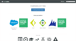 Desktop Screenshot of community.insidesales.com